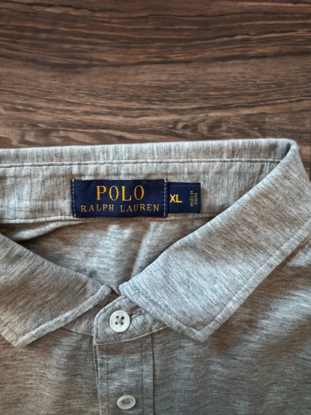 Ralph Lauren Heather Gray Short-Sleeve Polo XL
